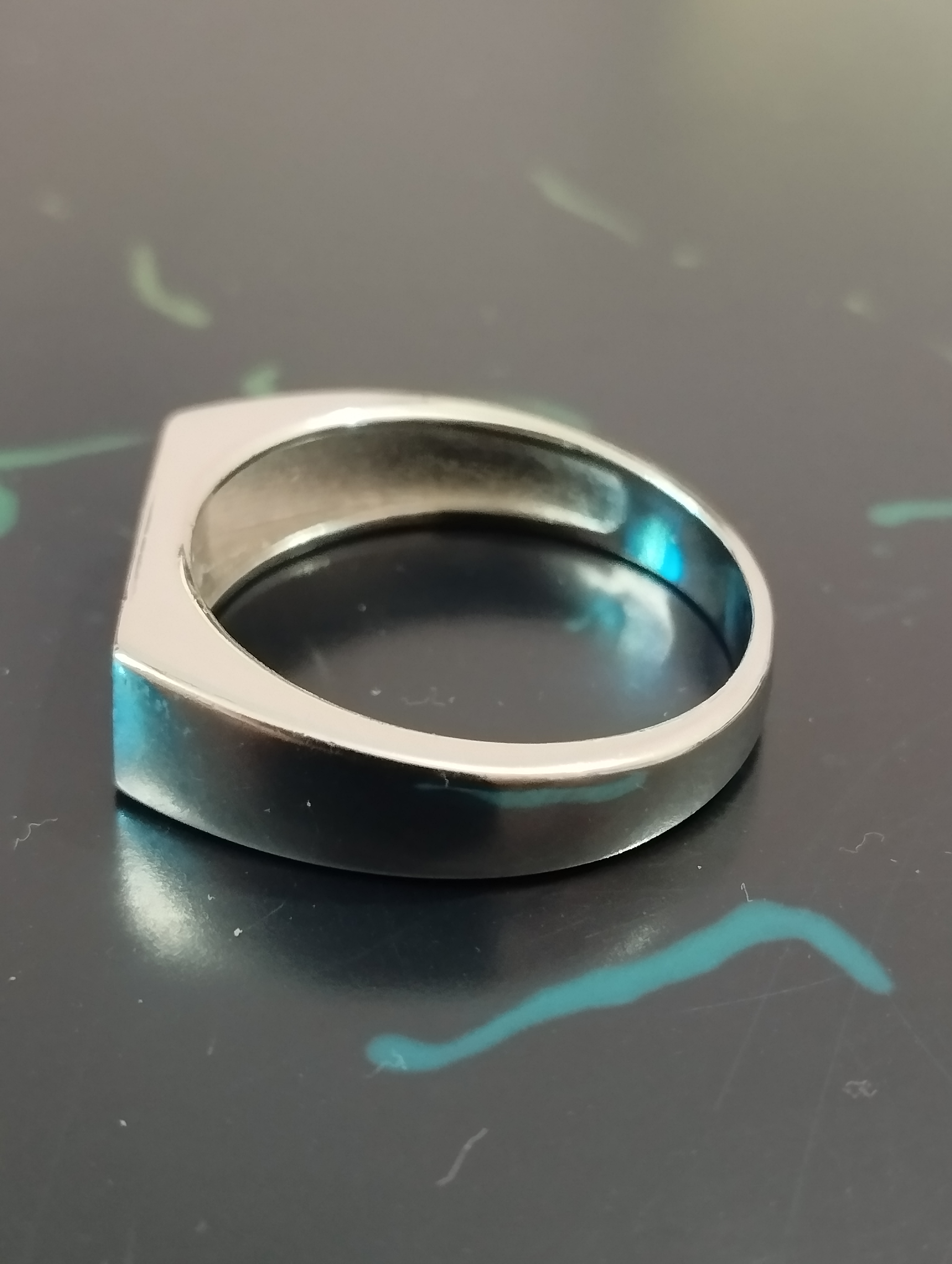 Vanguard Arrow Men’s Silver Ring - View 4