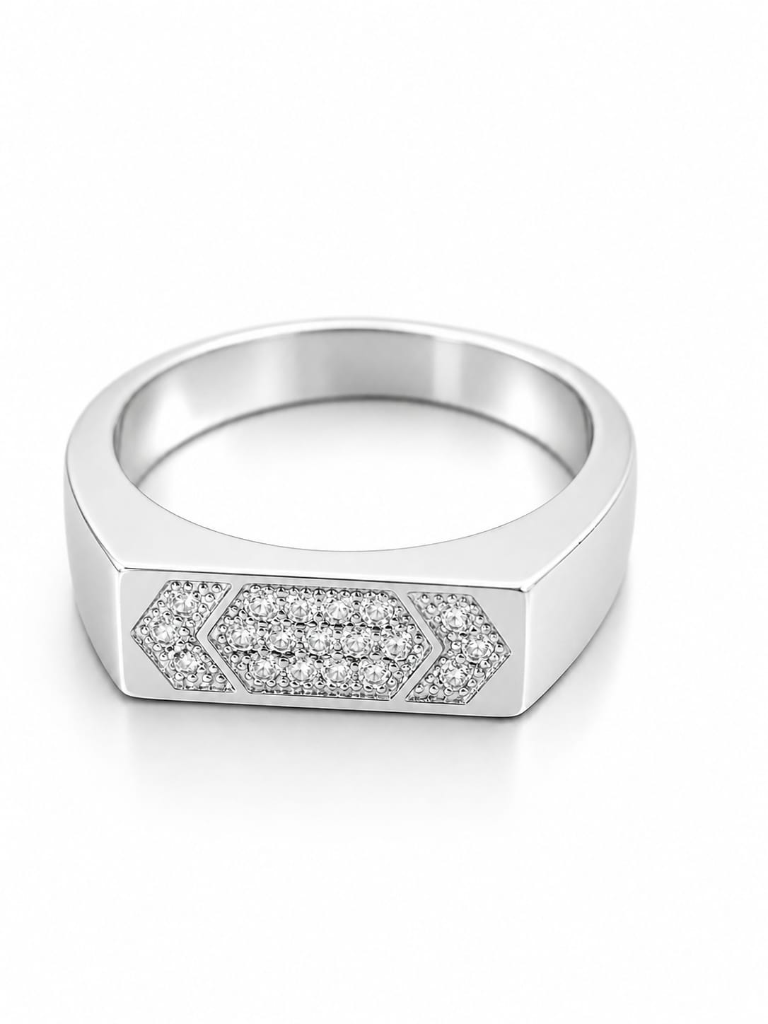 Vanguard Arrow Men’s 925 Silver Ring - View 2