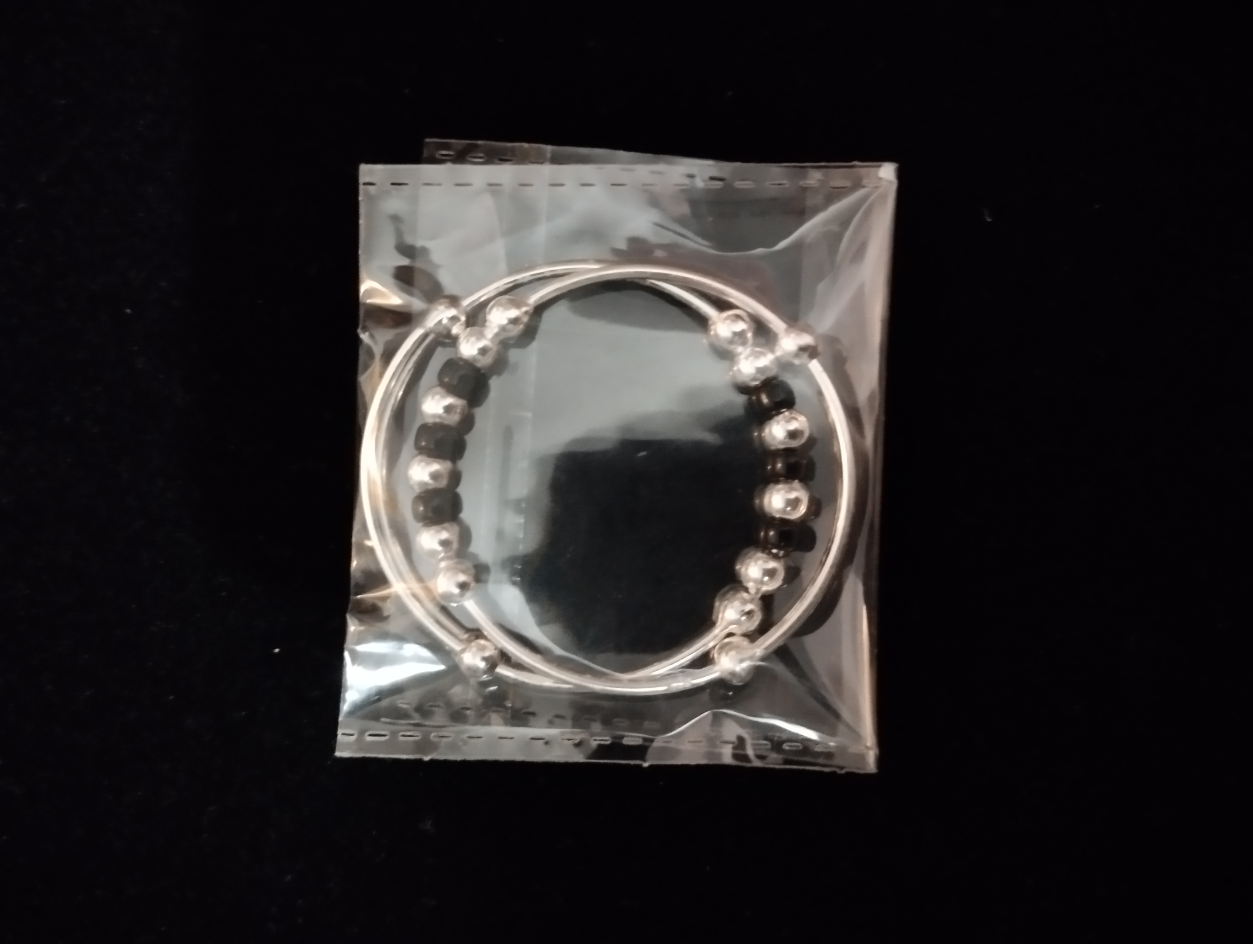 Baby nazariya with black beads