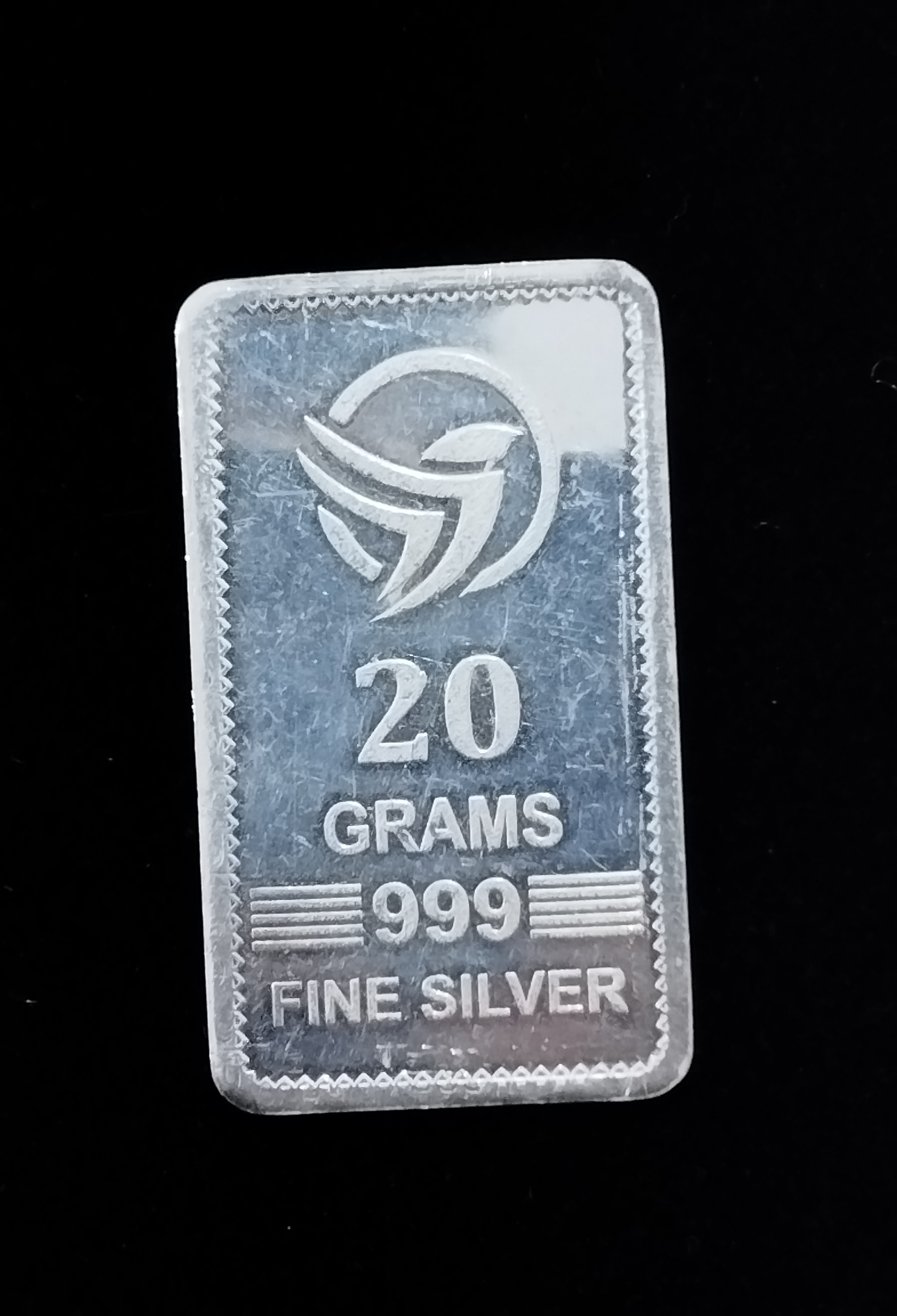 Pure Silver Bar 999 Fine Silver - View 2