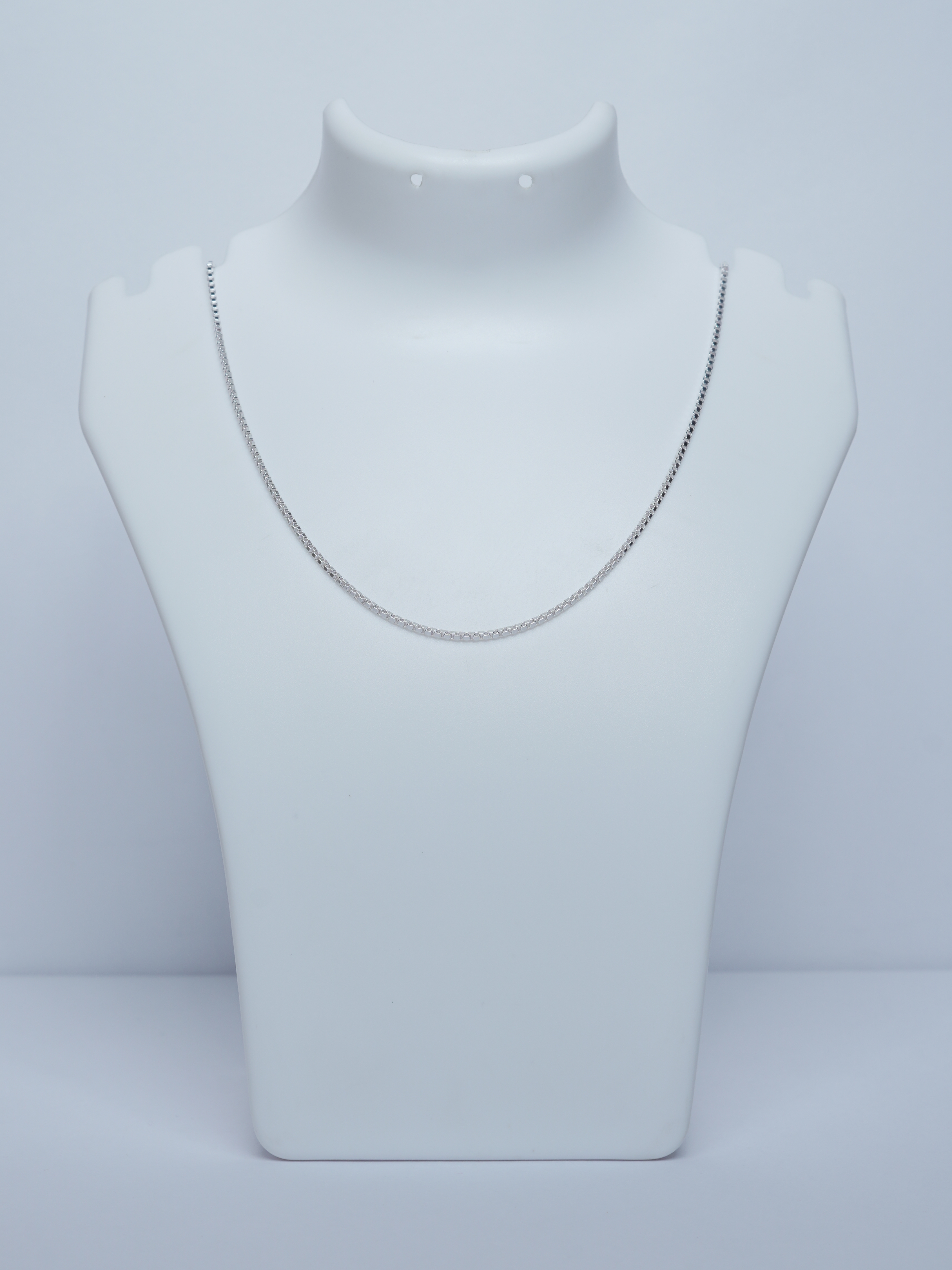 Little Shine Box Link Silver Chain
