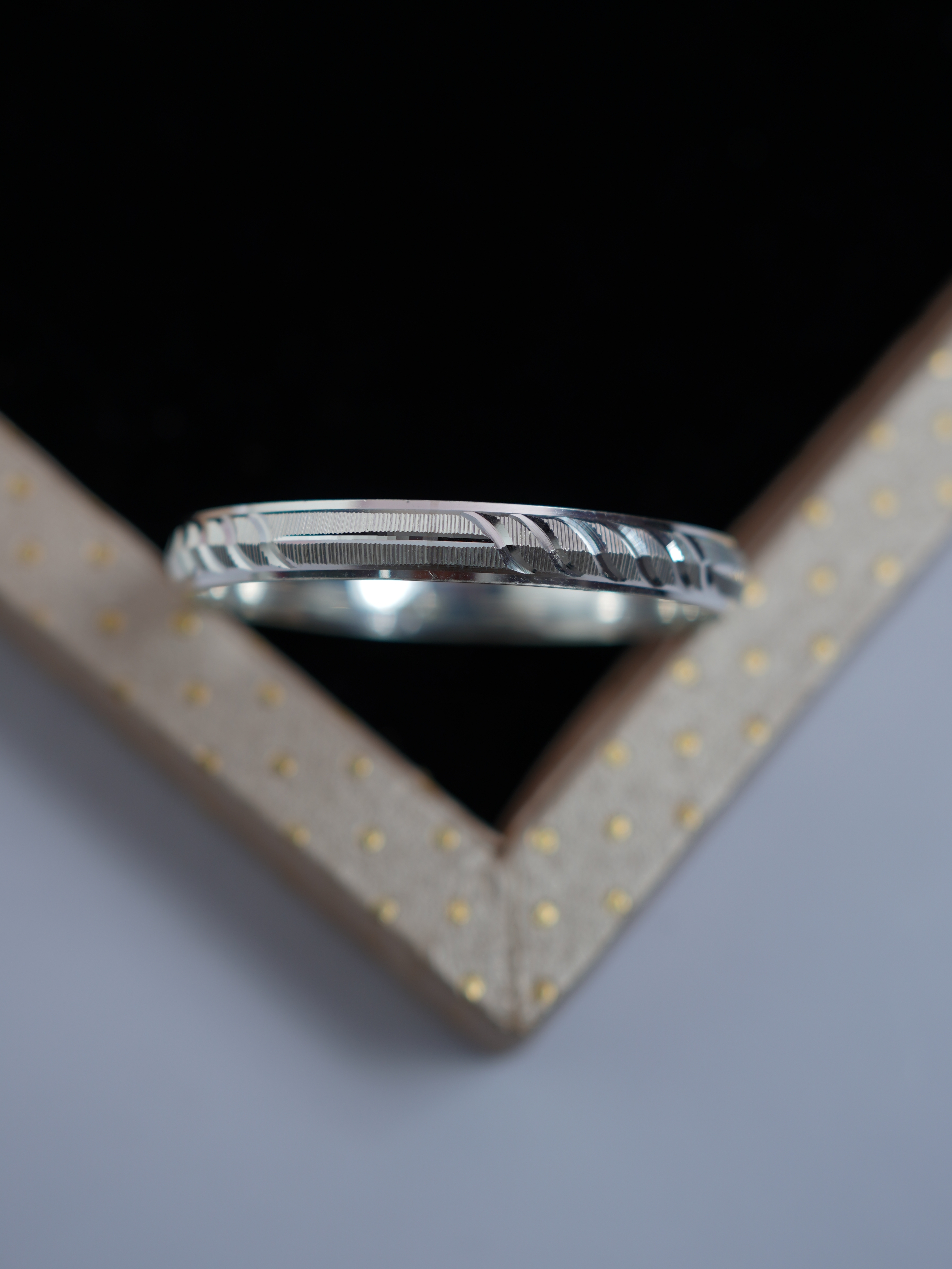 925 Sterling Silver Classic Cut Baby Kada - View 6