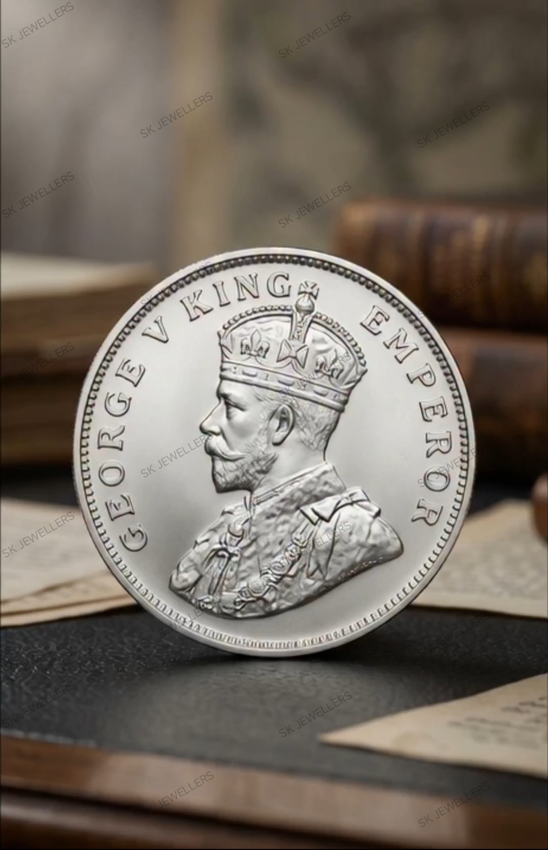 Royal Legacy King George Silver Coin