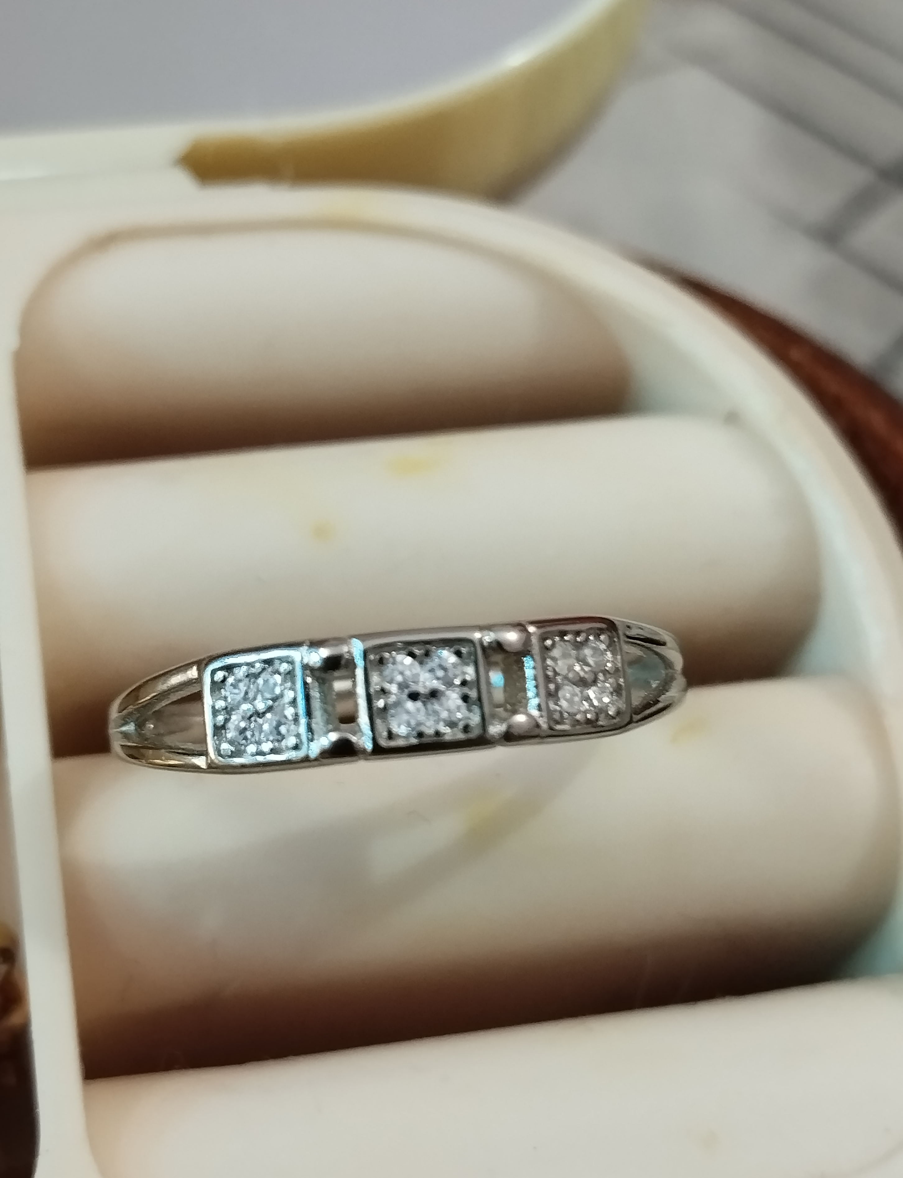 Celeste Spark Silver Ring - View 2