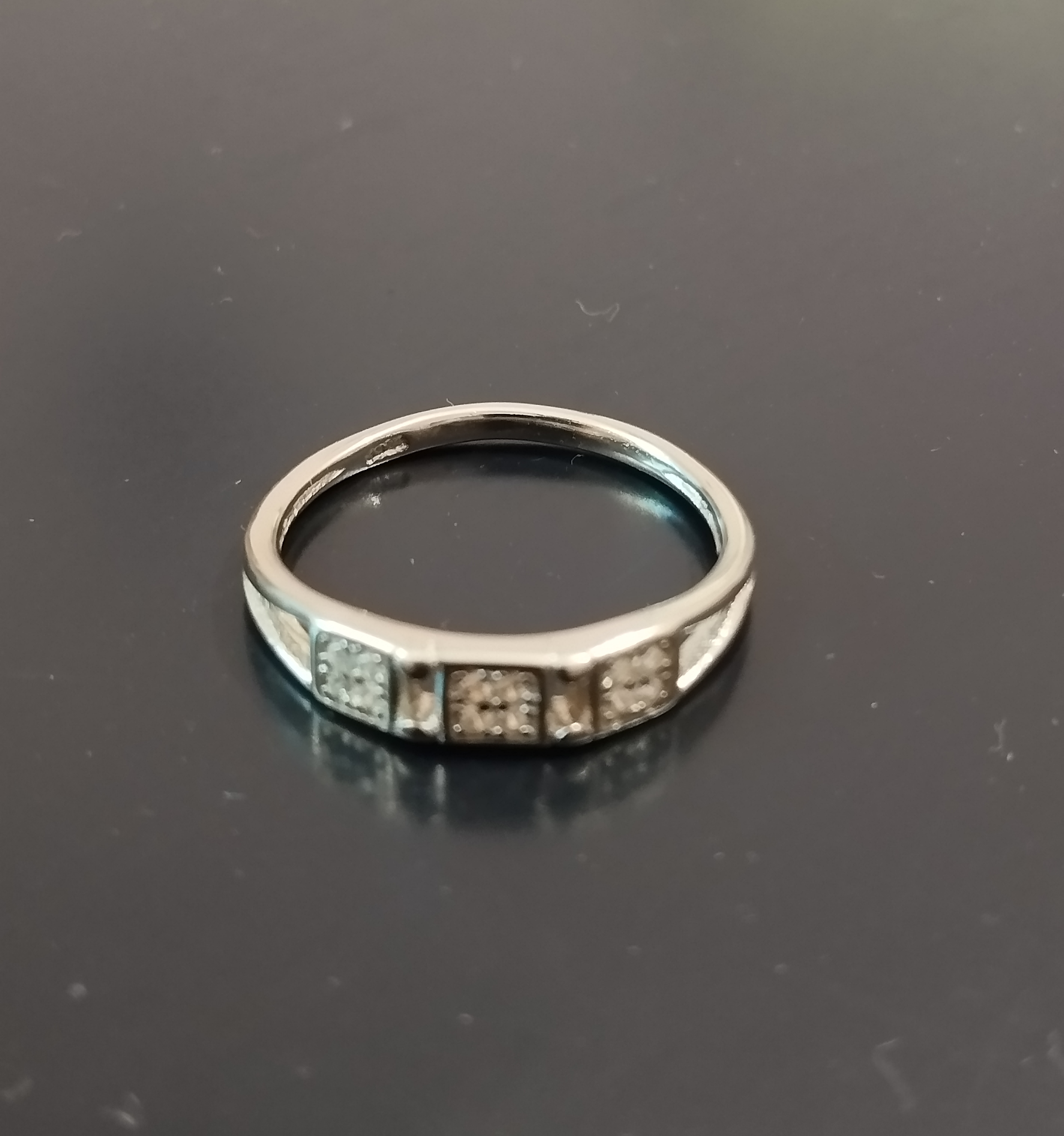 Celeste Spark Silver Ring - View 3