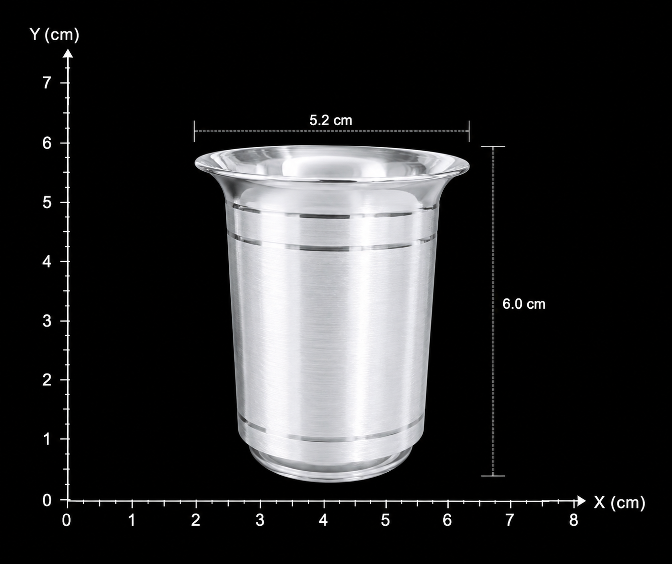 925 Silver Baby Tumbler Glass for Babies & Kids - View 2